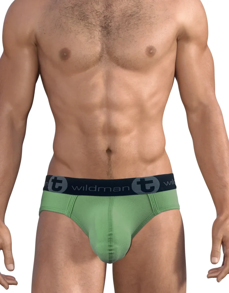 OB GREEN BRIEF FRONT