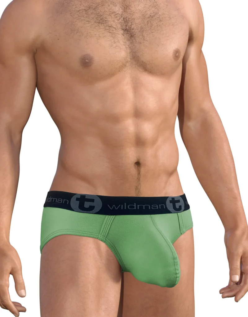 OB GREEN BRIEF SIDE