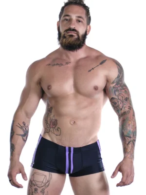 SPSQ BLK PURP